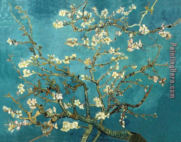 Vincent van Gogh Blossoming Almond Tree